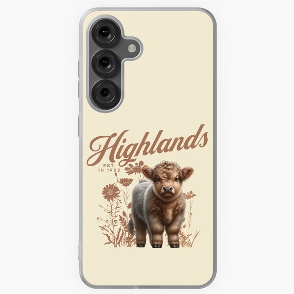 Item preview, Baby Highland Cow, Fuzzy Cows, Scotland Highland designed and sold by Mariana Piana.