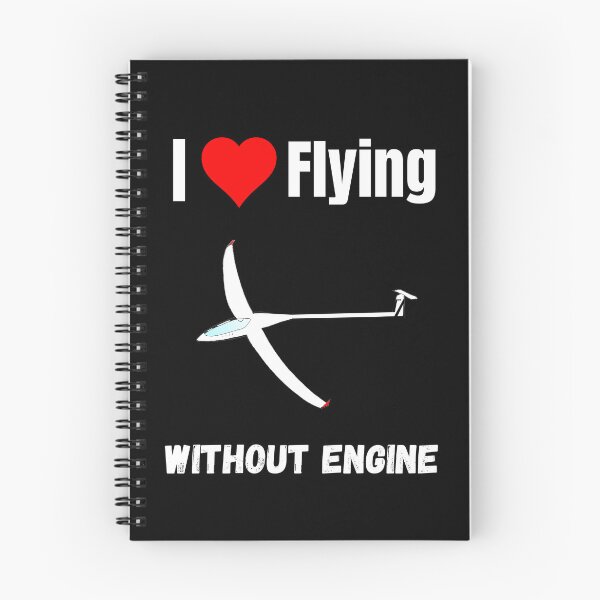 Item preview, I love flying without engine funny gliding quote sailplane lover designed and sold by Artstastic.