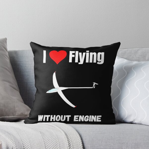 Item preview, I love flying without engine funny gliding quote sailplane lover designed and sold by Artstastic.