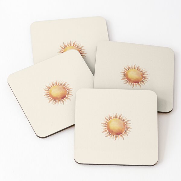 Item preview, Yellow painted sun  designed and sold by Art Aesthetic.