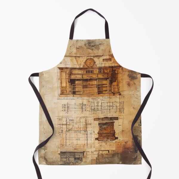 Item preview, Woodworker's Blueprint Art designed and sold by Obsidian Ink by Wilshire.