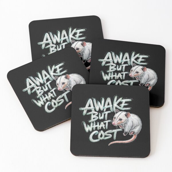 Item preview, Awake But At What Cost Funny Sarcastic Sayings designed and sold by STREET  STORE.