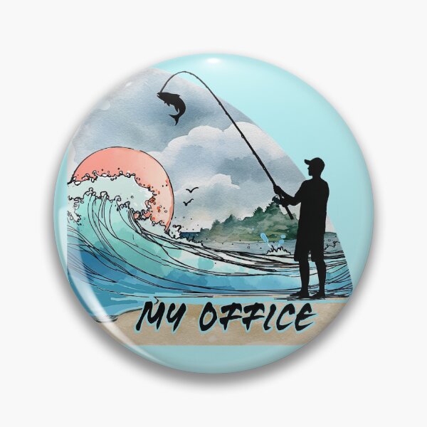 Item preview, Surf Fishing - Salt Water Office designed and sold by HausKatz.