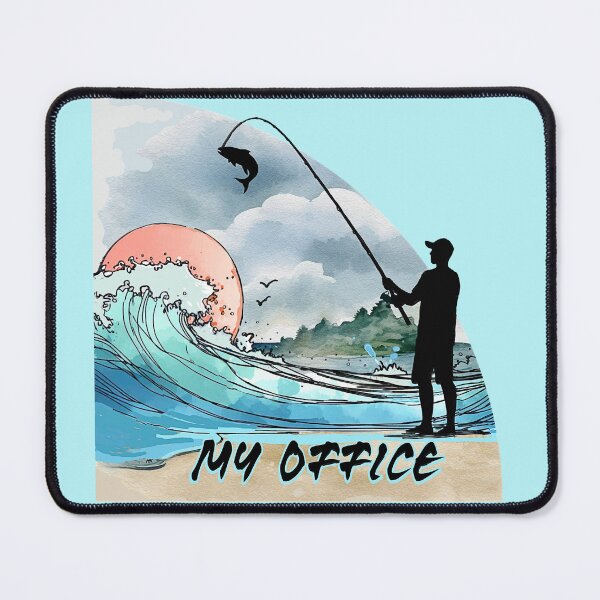 Item preview, Surf Fishing - Salt Water Office designed and sold by HausKatz.