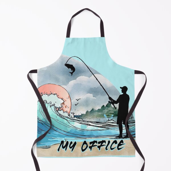 Item preview, Surf Fishing - Salt Water Office designed and sold by HausKatz.