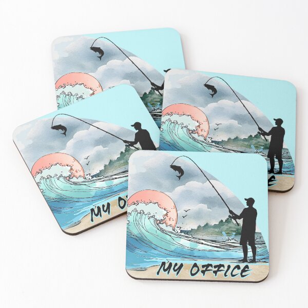 Item preview, Surf Fishing - Salt Water Office designed and sold by HausKatz.