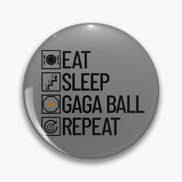 Artikelvorschau, Eat Sleep Gaga Ball Repeat Dodgeball Game Kids Gaga Ball Gear entworfen und verkauft von DynamicDesign.