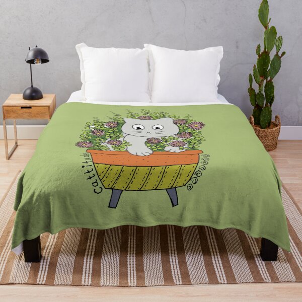 Item preview, Cat in planter 2 designed and sold by BALCONYDOORS.