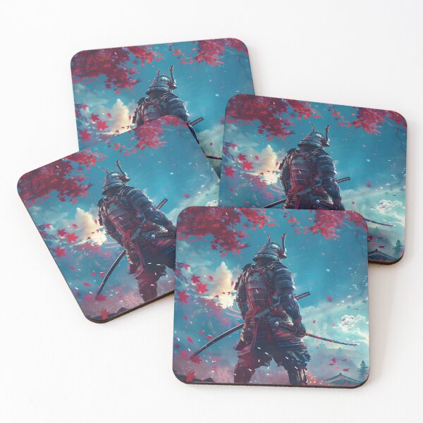 Item preview, Fantasy Blades: Moonlit Sakura Samurai's Journey through the Unknown designed and sold by Mullet Monkey.