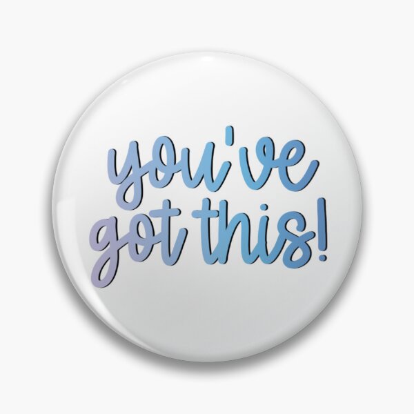 Item preview, You’ve Got This! Cool Gradient designed and sold by Alexa Jeanette.
