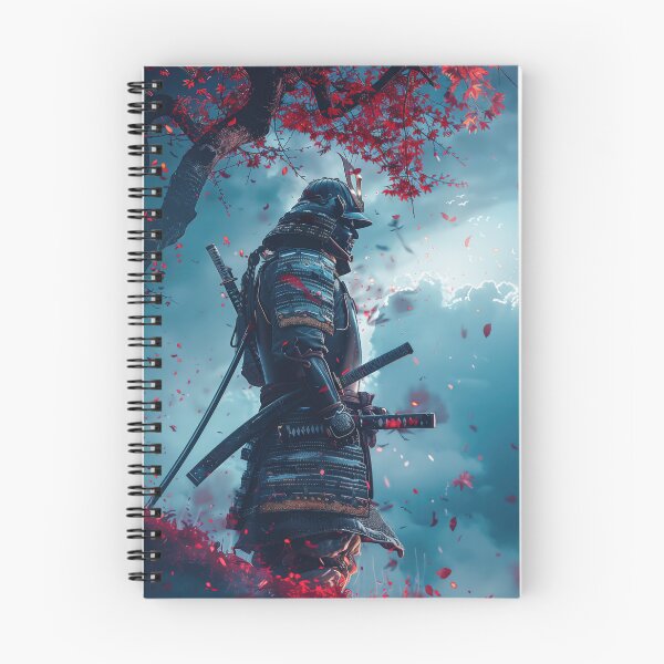 Item preview, Echoes of the Enchanted Grove: Moonlit Samurai's Quest Amidst Fantasy Sakura Blossoms designed and sold by Mullet Monkey.