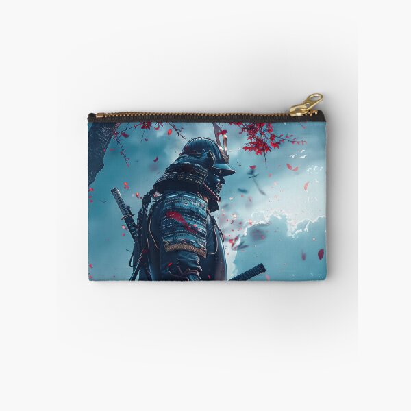 Item preview, Echoes of the Enchanted Grove: Moonlit Samurai's Quest Amidst Fantasy Sakura Blossoms designed and sold by Mullet Monkey.