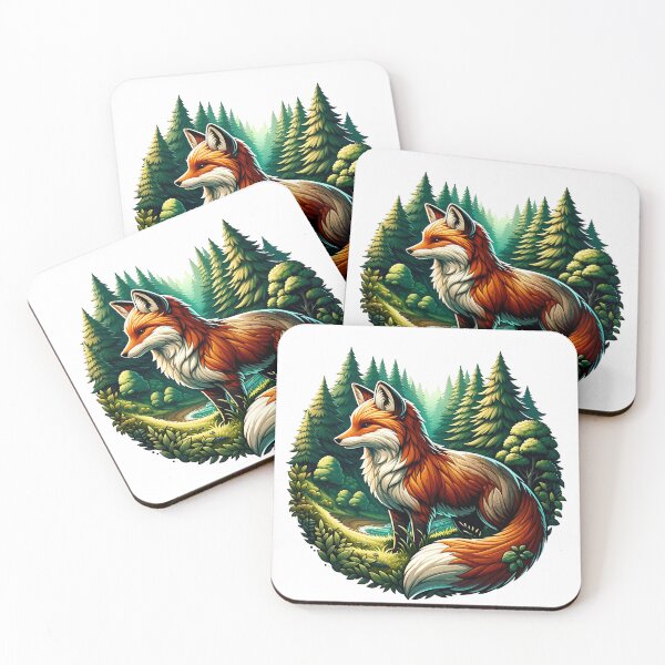 Item preview, Cute Forest Red Fox designed and sold by TheAnimalZ00.