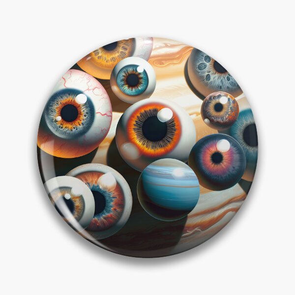 Item preview, "Gazing Planetary Spheres: Solar System Sightings" designed and sold by MindVibe.