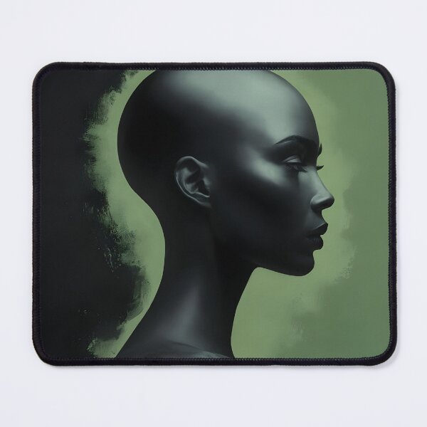 Item preview, Black Green Woman designed and sold by WANBASTEN.