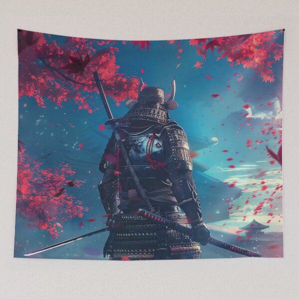 Item preview, Realm of the Sakura Moon: Samurai's Journey Through the Fantasy Forest designed and sold by Mullet Monkey.