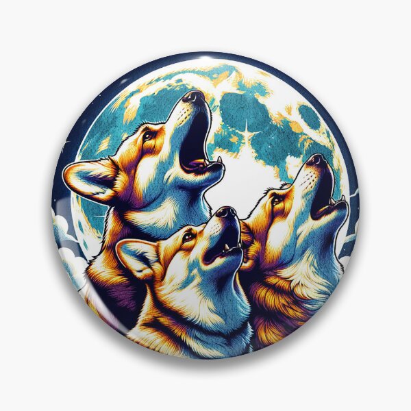 Item preview, Corgis Howling To The Moon designed and sold by TheAnimalZ00.