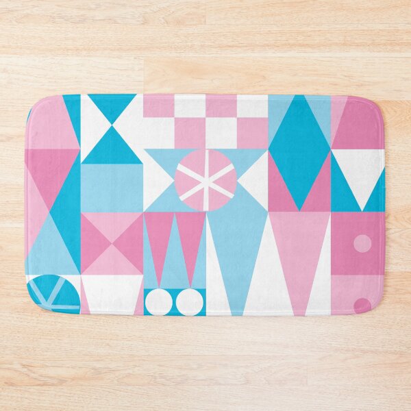 Item preview, Blary Mair Carpet - Trans Flag designed and sold by TheCleverCarny.