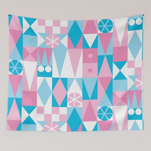 Item preview, Blary Mair Carpet - Trans Flag designed and sold by TheCleverCarny.