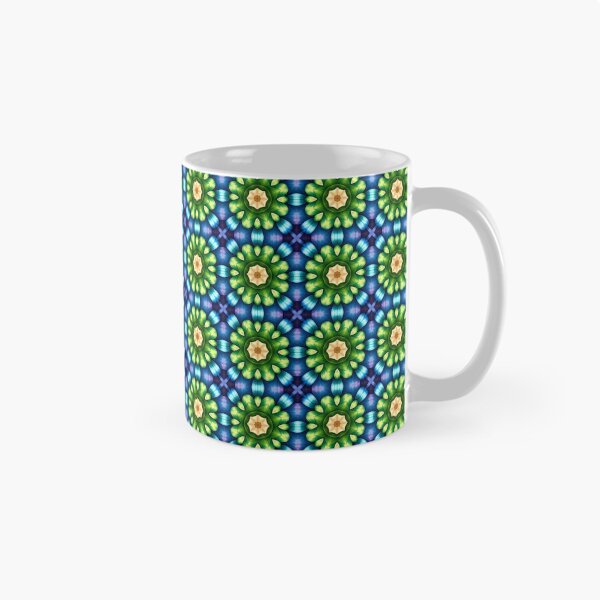 Item preview, Blue, Green and Yellow seamless pattern designed and sold by Fantacaroo Designs.