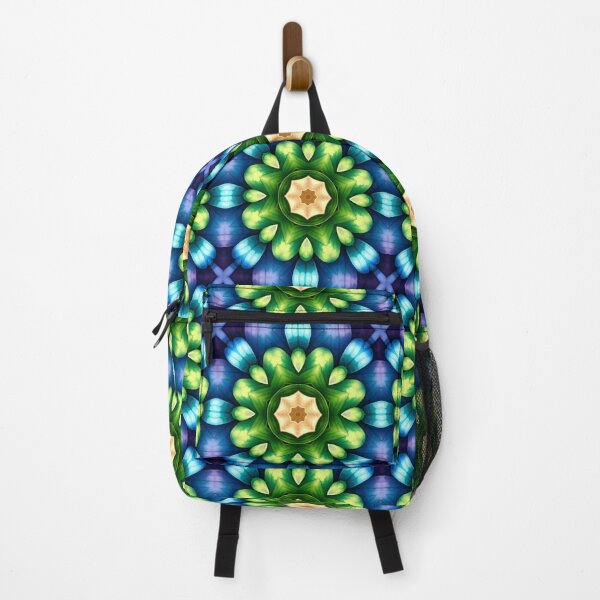 Item preview, Blue, Green and Yellow seamless pattern designed and sold by Fantacaroo Designs.