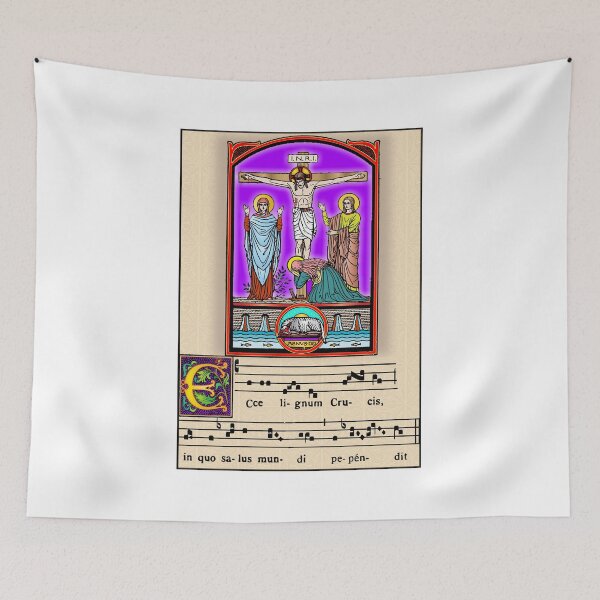Item preview, Ecce Lignum Crucis Behold the Wood of the Cross designed and sold by JamesKentRidley.