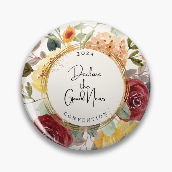 Item preview, Declare the Good News Convention for Jehovahs Witnesses 2024. JW Convention designed and sold by CottonKandyShop.