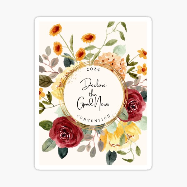 Item preview, Declare the Good News Convention for Jehovahs Witnesses 2024. JW Convention designed and sold by CottonKandyShop.
