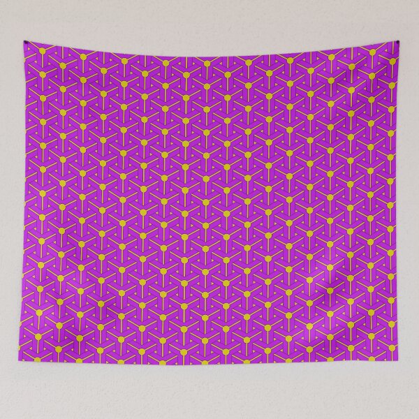 Aperçu de l'œuvre Motif de tissage tricolore rose créée et vendue par BoshJeckArt2.