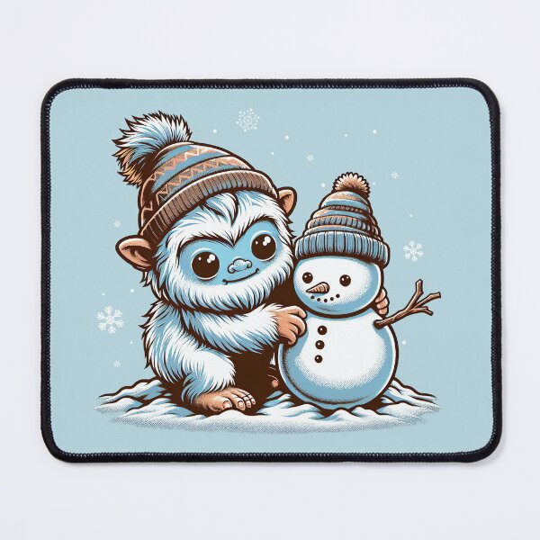 Item preview, Li'l Legends™: Yeti Builds a Snowman designed and sold by FabledTees.