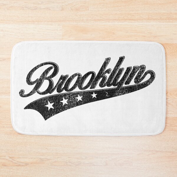 Item preview, Brooklyn Swoosh Logo - Black Distressed Design designed and sold by edwardeksi.