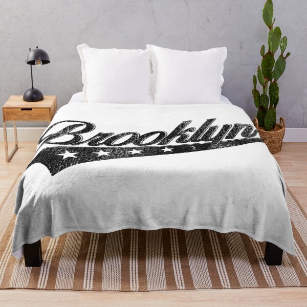 Item preview, Brooklyn Swoosh Logo - Black Distressed Design designed and sold by edwardeksi.