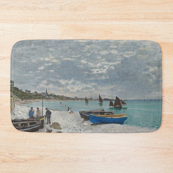 Item preview, Claude Monet - The Beach at Sainte-Adresse designed and sold by Felipe Hora.