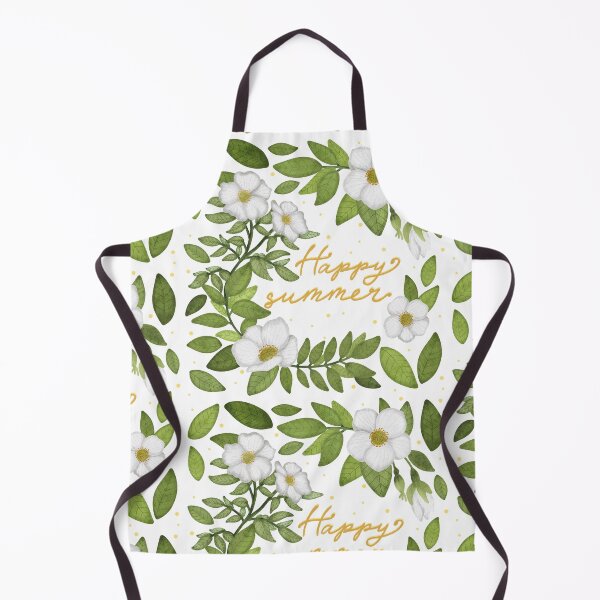 Item preview, Happy summer white flowers designed and sold by pinkyfish1010.