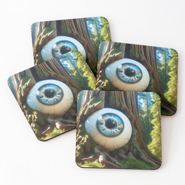 Item preview, "The Seeing Redwood: Eye of the Forest" designed and sold by MindVibe.