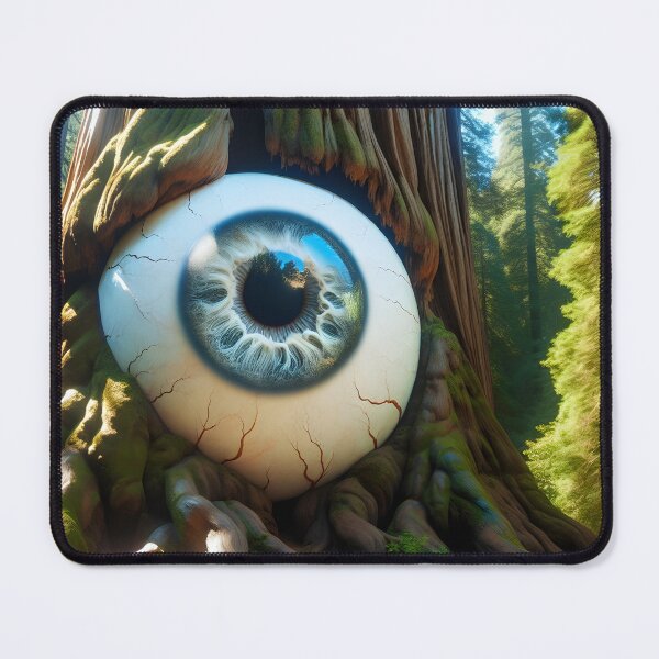 Item preview, "The Seeing Redwood: Eye of the Forest" designed and sold by MindVibe.