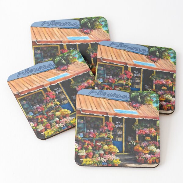 Item preview, Jamaican flower shop designed and sold by seahorse crossing.