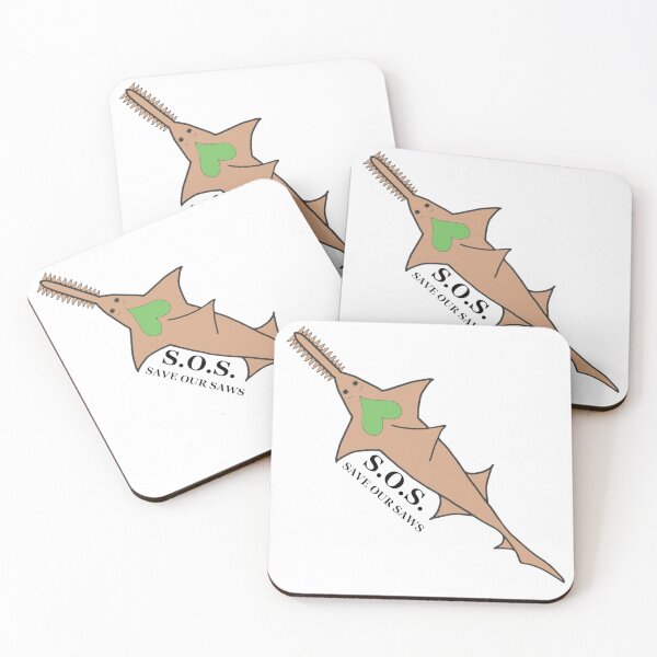 Item preview, SAVE OUR SAWS Warm Sand with Lime Heart designed and sold by Allysha Lazar.