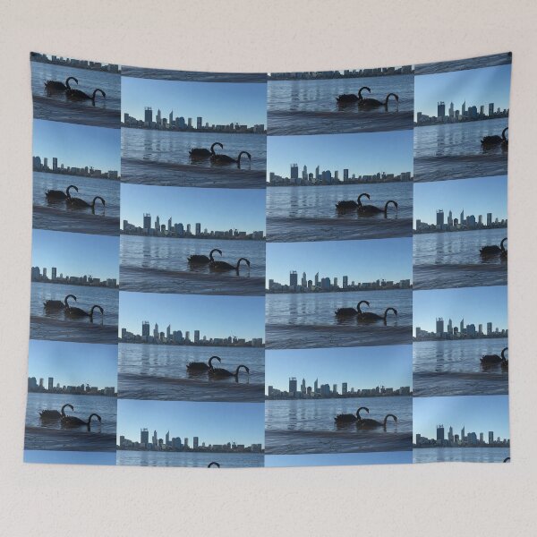 Item preview, Black Swans Perth designed and sold by Lunaqwa.