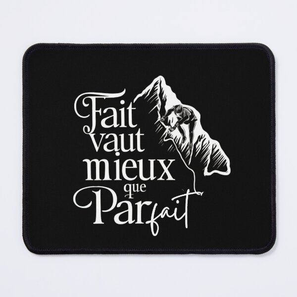 Item preview, Fait vaut mieux que parfait designed and sold by GestaltTees.