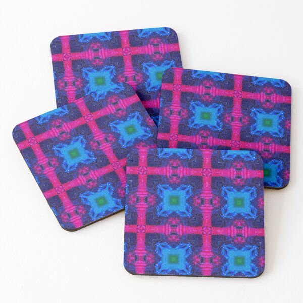 Artikelvorschau, Niedliches blaues böhmisches psychedelisches Tie-Dye-Muster Blau Rosa entworfen und verkauft von RoyalStarsPatts.