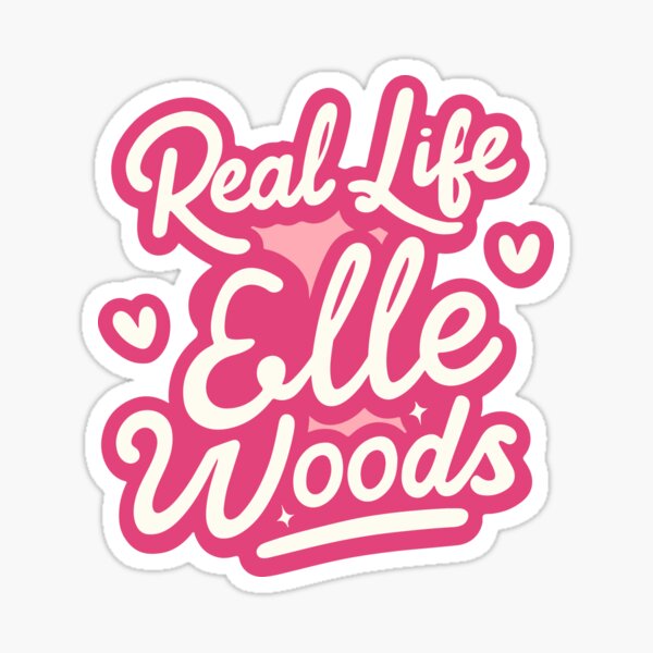 Artikel-Vorschau von Elle Woods im echten Leben, designt und verkauft von thegirlyshoppe.