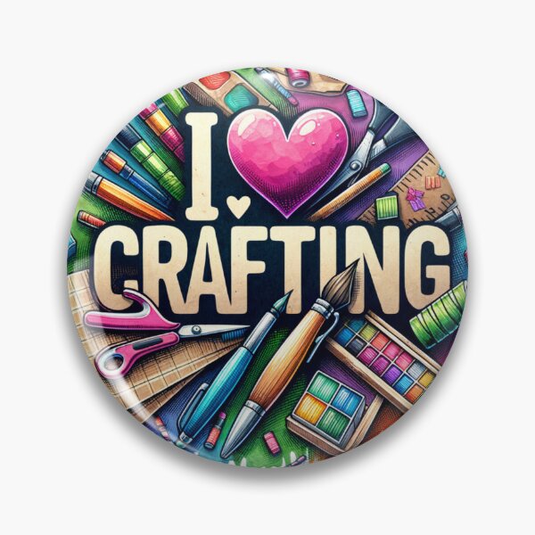 Item preview, I Love Crafting designed and sold by PassionforLove.