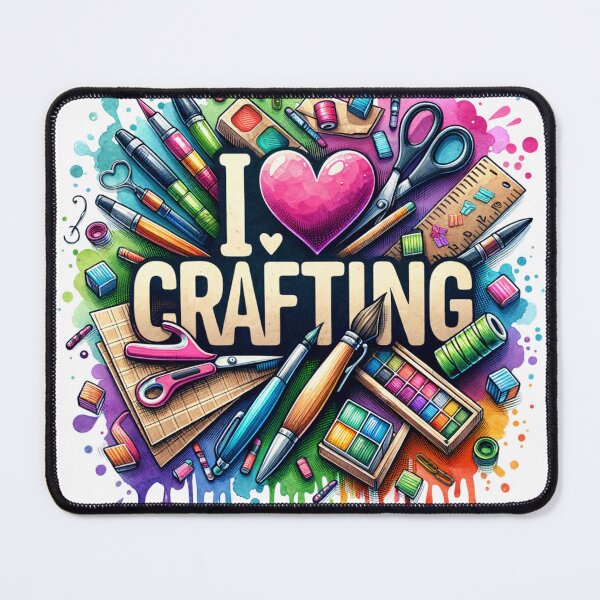 Item preview, I Love Crafting designed and sold by PassionforLove.