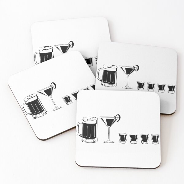 Item preview, Copy of Copy of Copy of Alcohol Themed Stick Figure Family - 4 Shots designed and sold by ottieandabbotts.