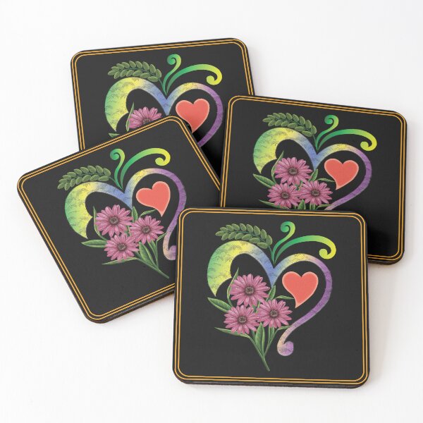 Item preview, "Sunflowers' Love: Heart's Embrace" designed and sold by RhonDesign.