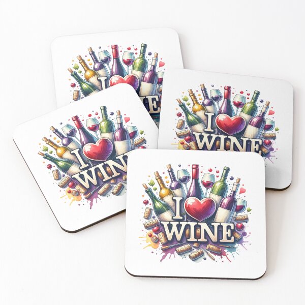 Item preview, I Love Wine designed and sold by PassionforLove.