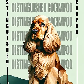 Artwork thumbnail, Distinguished Prominent Cockapoo by SimpleDesigns12