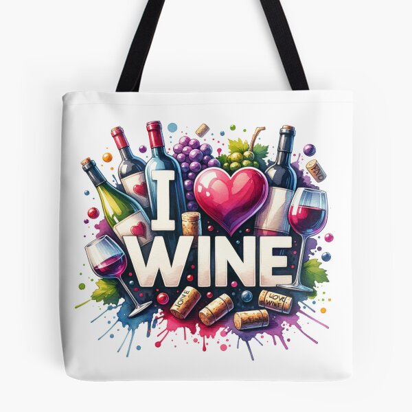 Item preview, I Love Wine designed and sold by PassionforLove.