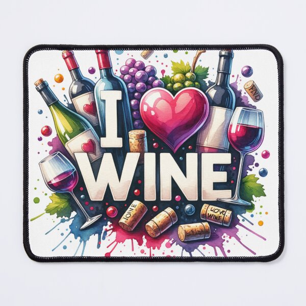 Item preview, I Love Wine designed and sold by PassionforLove.